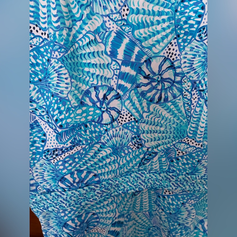 Lilly Pulitzer Imogen One-Piece AMALFI Blue By The Seashore Swimsuit - Picture 5 of 7